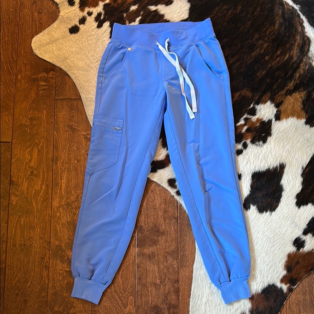 Figs Ceil Blue Zamora Jogger Scrub Pants